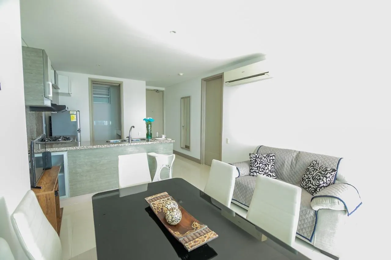 Palmetto Beach 1204 Sea View Bocagrande Cartagena Apartamento