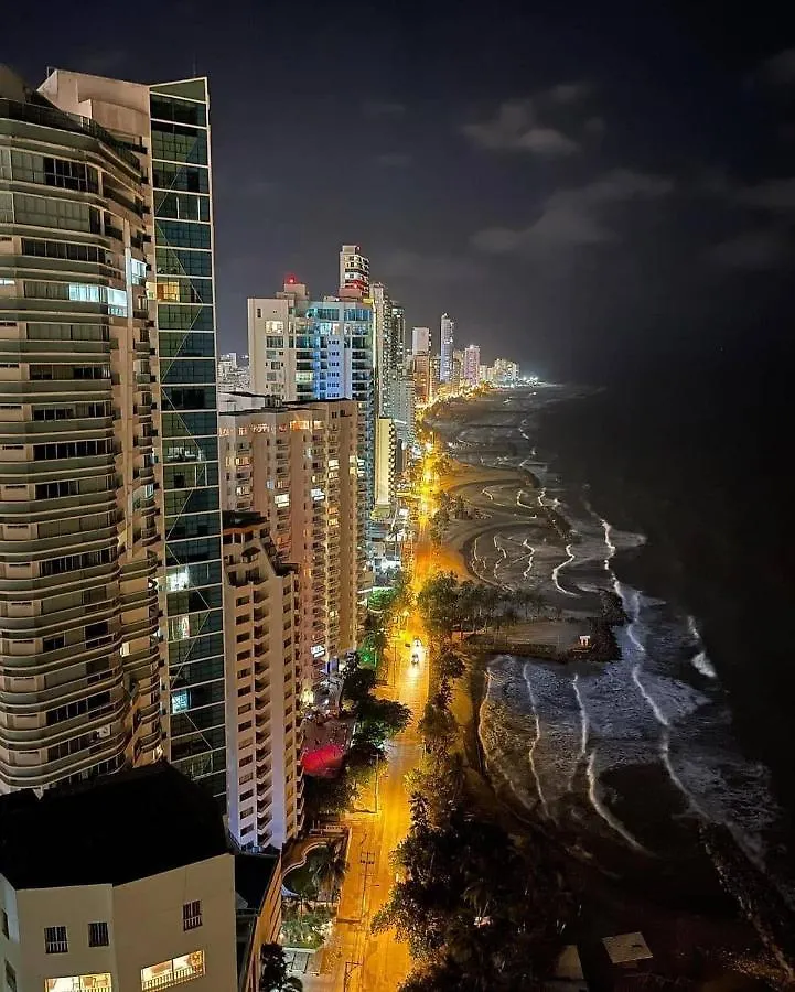 Palmetto Beach 1204 Sea View Bocagrande Cartagena